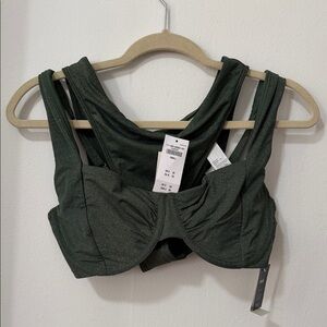 Abercrombie Elegant Dark Green Women's Intimate Top